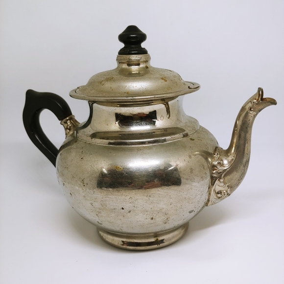 Antique 1910 Manning Quality Bowman Conn TeaPot - Picture 8 of 11